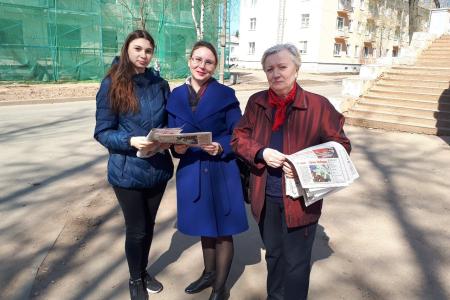 Ленинградская область. Первомай под Красными знаменами