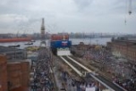 Николай Харитонов принял участие в торжественной церемонии спуска на воду одного из самых больших и самых мощных атомоходов в мире – атомохода «Урал»
