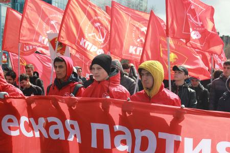 Горячий Первомай в Тюмени