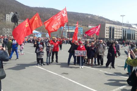 Камчатские коммунисты отпраздновали День Победы