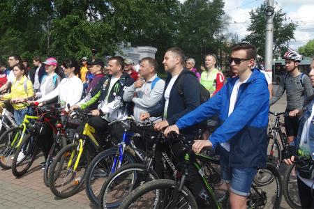 В Курской области состоялся велопробег, посвященный Дню Победы