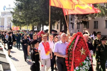 Курганские коммунисты провели серию меропрятий в честь Великой Победы