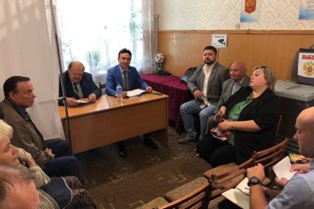 Первый секретарь Владимирского обкома КПРФ Антон Сидорко провел встречи с избирателями Муромского района