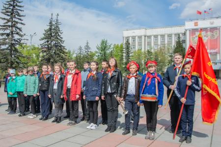 В Хакасии отметили День пионерии