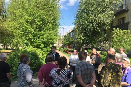 Тульская область. Олег Лебедев провёл встречу в городе Советске Щекинского района 