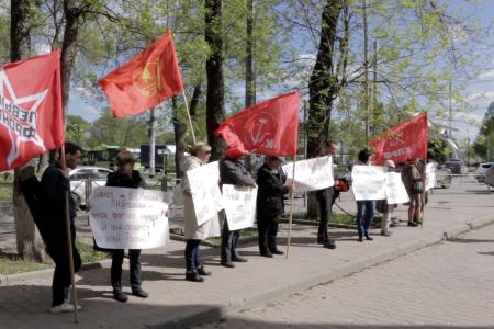 В Перми прошел пикет в поддержку П.Н. Грудинина