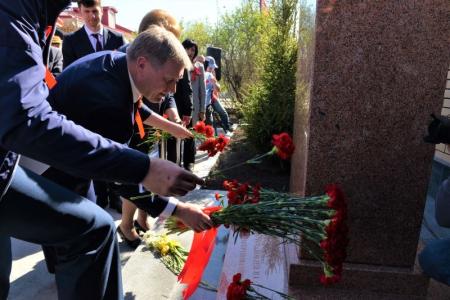 В Новосибирске открыт памятник Сталину
