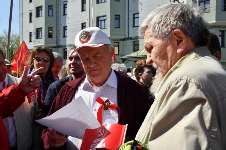Г.А. Зюганов на митинге в Москве: Курс нынешней власти – это курс провала и позора!