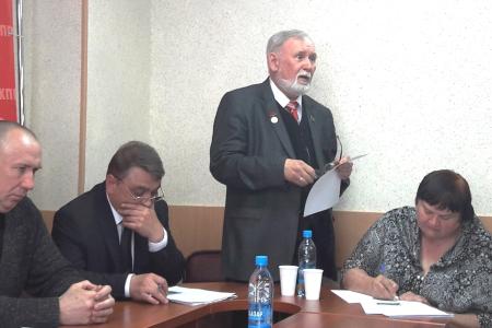 Пленум Курганского обкома КПРФ принял заявление в поддержку П.Н. Грудинина 