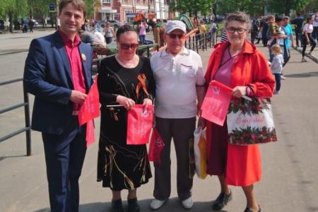Акция "Знамя Победы" в Туле