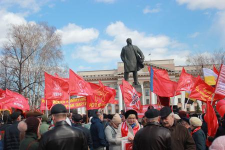 Горячий Первомай в Тюмени