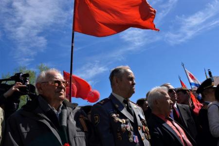 В Новосибирске открыт памятник Сталину
