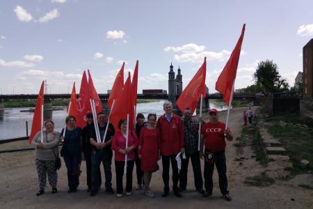 Калининградская область, Советск. На границе НАТО отпраздновали Первомай