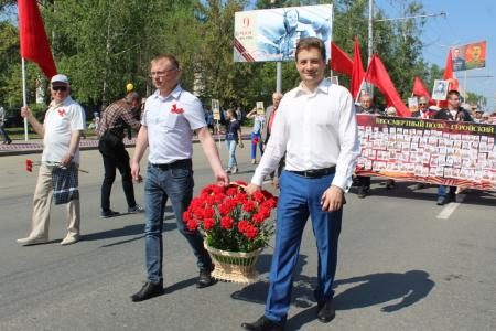 Пензенские коммунисты отметили День Победы Сталинским маршем