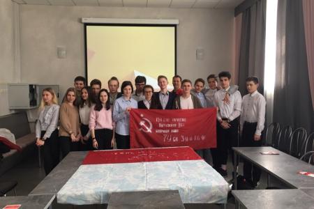 Самара. Комсомольцы провели уроки мужества для школьников