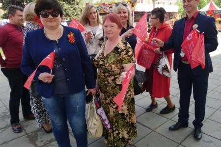 Акция "Знамя Победы" в Туле
