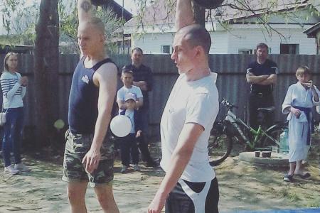 Алтайский край. В селе Бобровка состоялись показательные выступления воспитанников спортклуба КПРФ