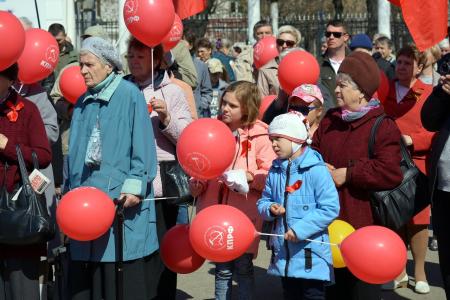 Во Владимире состоялся митинг-концерт, посвященный Дню международной солидарности трудящихся