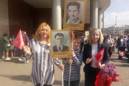 Акция "Знамя Победы" в Туле