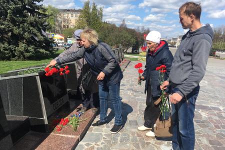 Тульские коммунисты почтили память убитых в одесском Доме профсоюзов пять лет назад