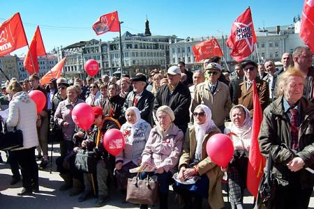 В Казани прошел первомайский митинг КПРФ 