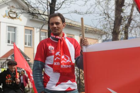 Тува встретила Первомай