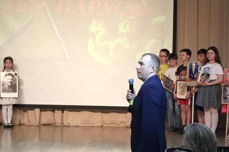 Пионеры Новосибирска организовали праздничный концерт для Детей войны