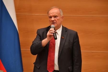 Г.А. Зюганов выступил в Госдуме на премьерном показе фильма «Донбасс. Окраина»