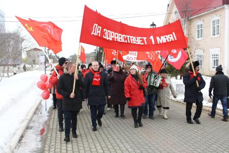 Первомай шагает по России и Ненецкому округу