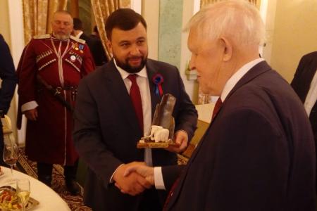 Казбек Тайсаев, Александр Ющенко, Виктор Губарев, Владимир Родин, Юлия Михайлова, Юлий Якубов с 10 по 12 мая приняли участие в праздничных мероприятиях в ДНР и ЛНР