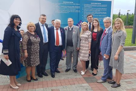Казбек Тайсаев, Александр Ющенко, Виктор Губарев, Владимир Родин, Юлия Михайлова, Юлий Якубов с 10 по 12 мая приняли участие в праздничных мероприятиях в ДНР и ЛНР