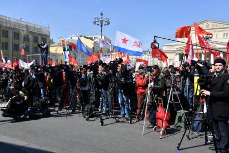 Г.А. Зюганов на митинге в Москве: Курс нынешней власти – это курс провала и позора!