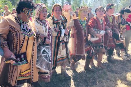 Республика Якутия (Саха). Виктор Губарев поздравил эвенков с праздником Бакалдын