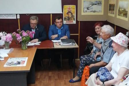 Депутат-коммунист Мособлдумы Александр Наумов посетил с рабочим визитом г.о. Клин