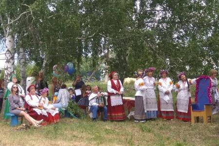 Саратовская область. Ольга Алимова побывала на большом празднике в селе Барнуковка
