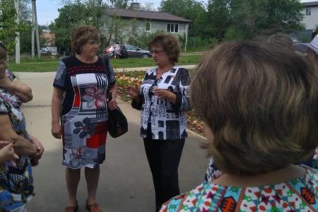 Саратовская область. Ольга Алимова встретилась с жителями поселка Жасминный
