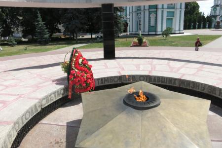 Тамбовская область. Слава советским людям, сломавшим хребет фашизму!