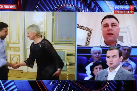 Юрий Афонин в эфире «России-1»: Прежде всего нас волнует, что будет с русским языком и с Донбассом
