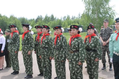 В Орловской области прошел финал пионерской военно-патриотической игры «Зарница»