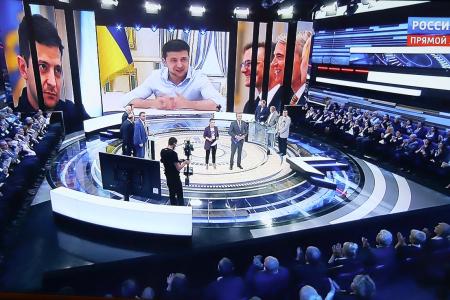 Юрий Афонин в эфире «России-1»: Прежде всего нас волнует, что будет с русским языком и с Донбассом