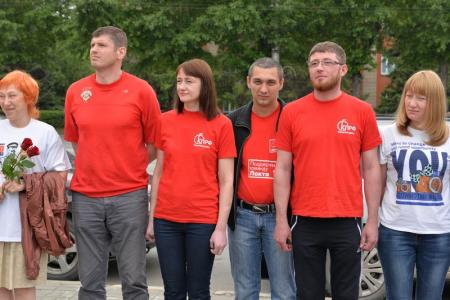 Новосибирская область. В день памяти и скорби активисты КПРФ провели автопробег