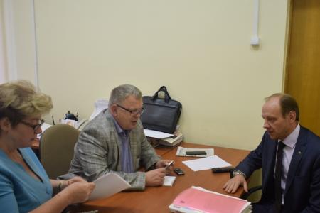Московская область. Депутат-коммунист Александр Наумов провел прием граждан в Подольске