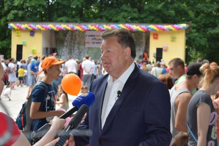 Московская область. День защиты детей отметили в Подольске