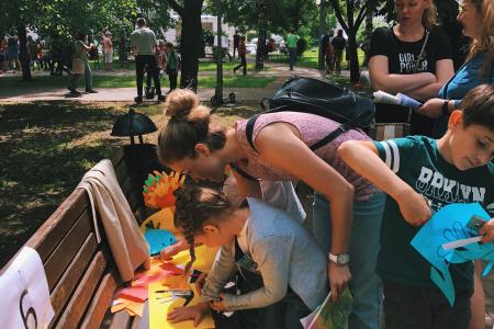 Москва. День защиты детей отметили в районе Чертаново Северное