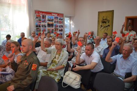 Коммунисты выдвинули кандидатов в депутаты в Законодательное собрание Севастополя