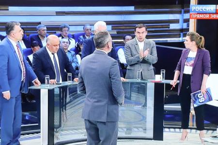 Юрий Афонин в эфире «России-1»: Прежде всего нас волнует, что будет с русским языком и с Донбассом