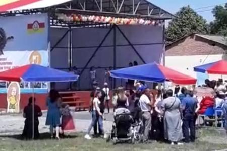 Казбек Тайсаев принял участие в мероприятиях, посвященных Дню защиты детей на территории Республики Северная Осетия-Алания