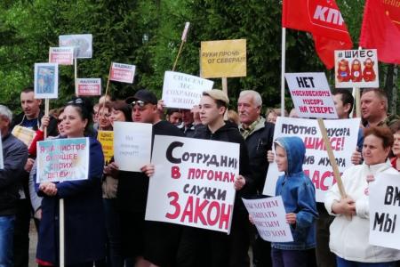 Республика Коми. Жители Микуни против мегасвалки!