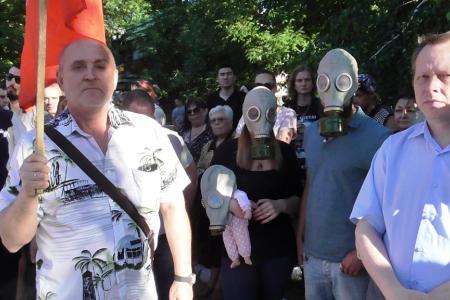 Митинг в Саратове: «Не дадим превратить область в ядовитую свалку!»