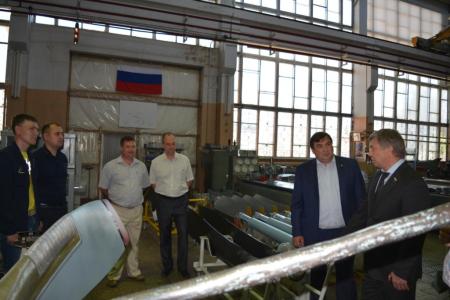 Московская область. Алексей Русских и Александр Наумов посетили с рабочим визитом г.о. Ступино